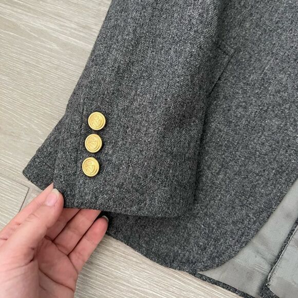 Vintage Anderson Little Size 10 100% Wool Blazer Jacket - Picture 6 of 8